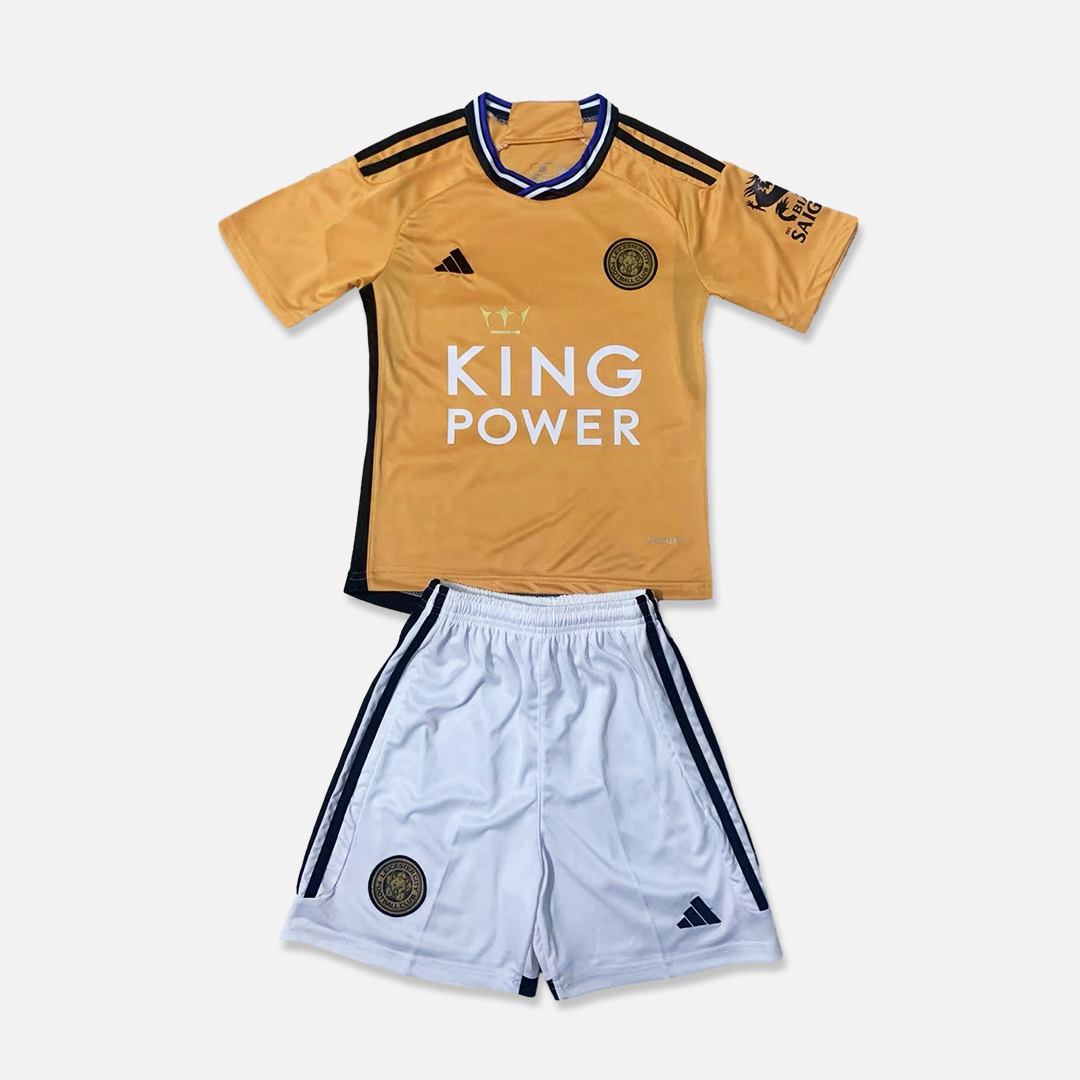 Leicester City 23-24 Third Men's Adult Jersey Set - Fans Version